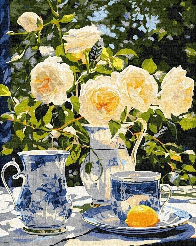 Painting by numbers - Elegant party