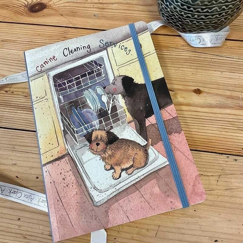 Notebook with eraser A5 LCN15 Dogs
