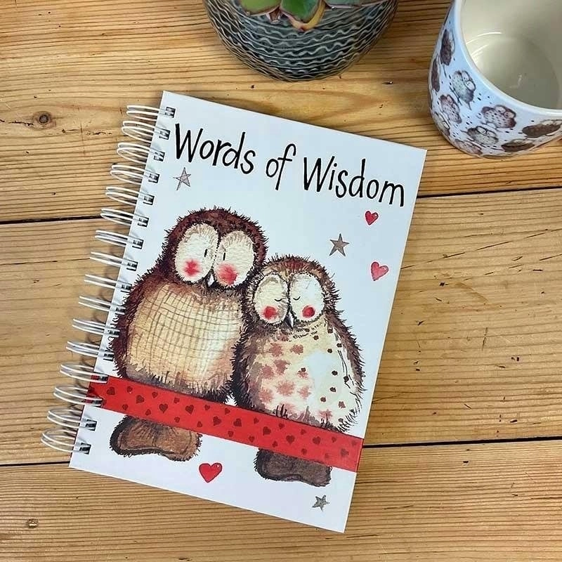 Notebook A5/100K SJ03 Wise owls TW