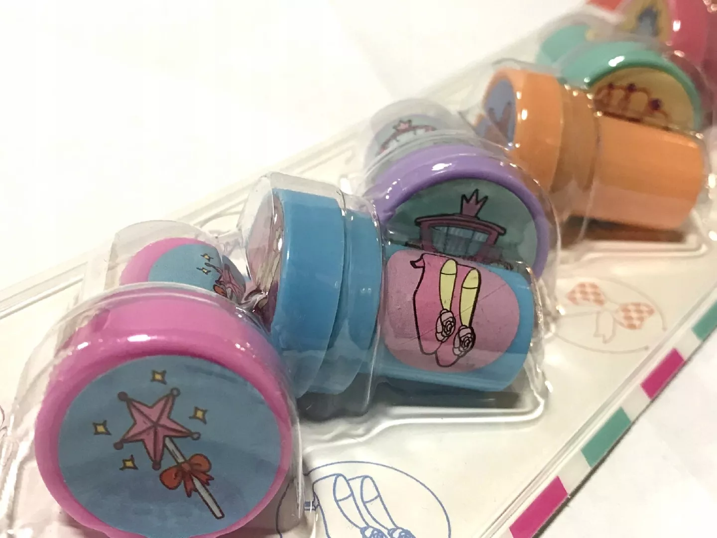 Stamps for children Princess 6 pcs