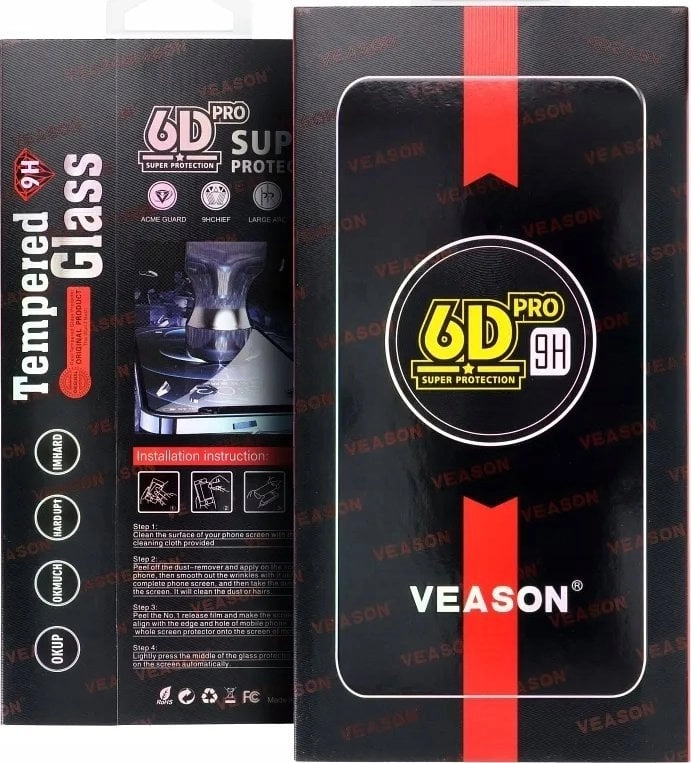 TelForceOne Tempered Glass 6D Pro Veason