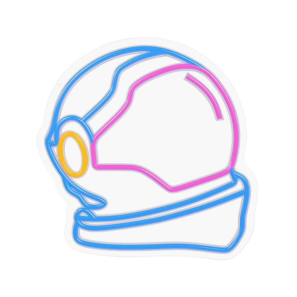 TelForceone Neon PLEXI LED ASTRONAUT multicolor