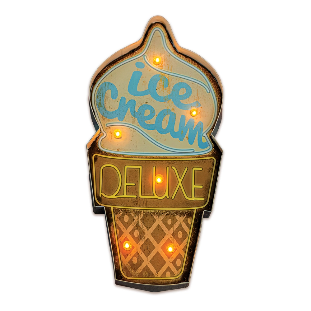 RETRO LED Ice Cream Forever Light