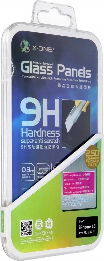 TelForceOne X-ONE tempered glass - for
