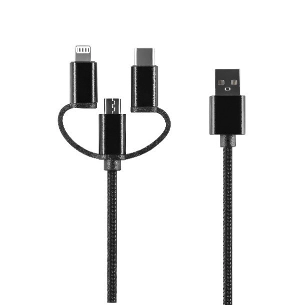 Setty 3in1 cable USB - Lightning