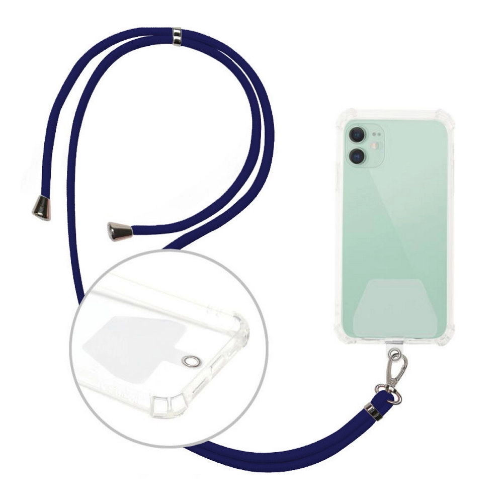 Universal neck strap for phones navy