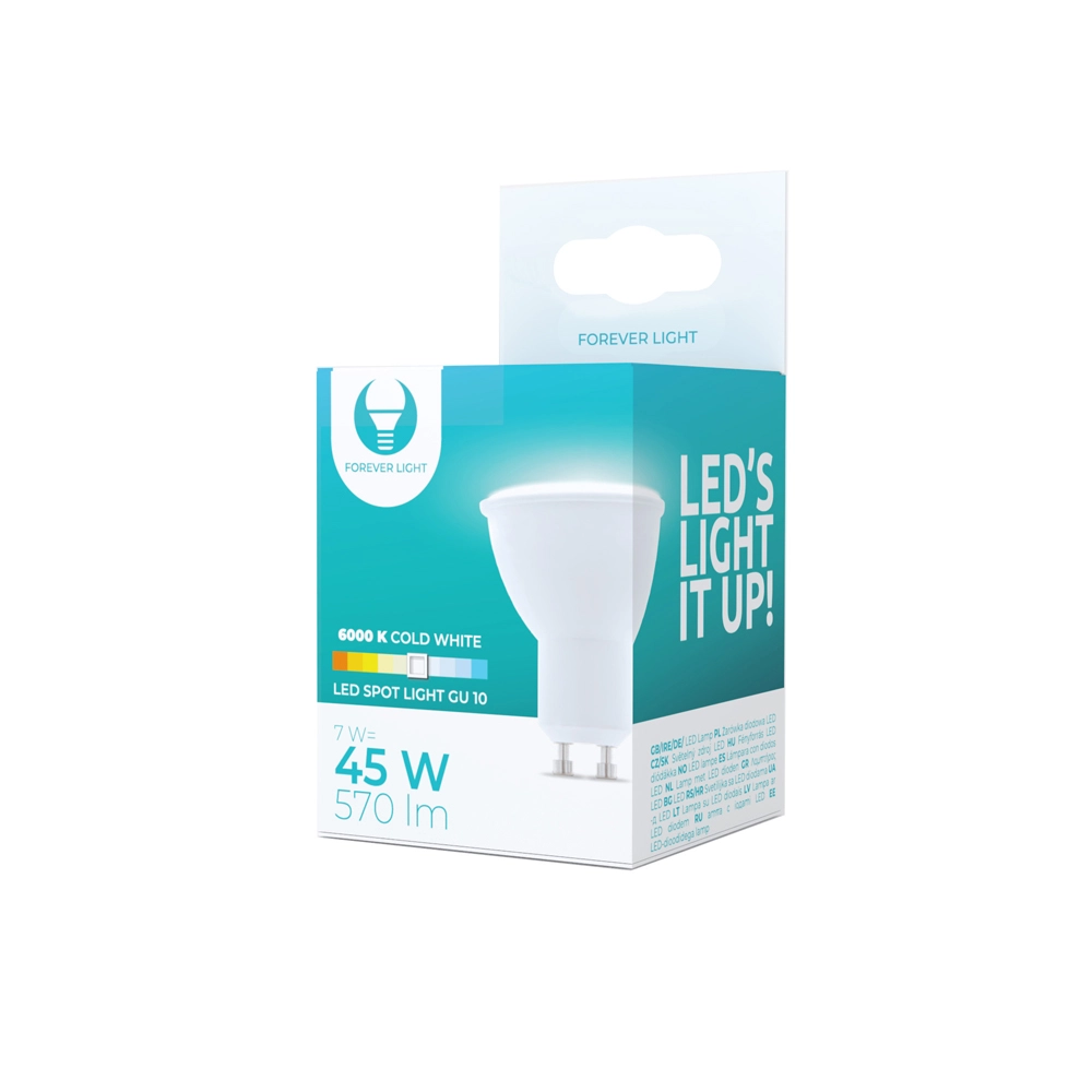 LED Bulb GU10 7W 230V 6000K