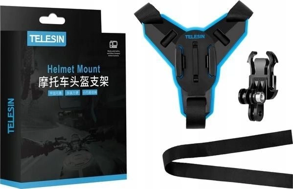 Telesin Helmet Mount Helmet Holder for