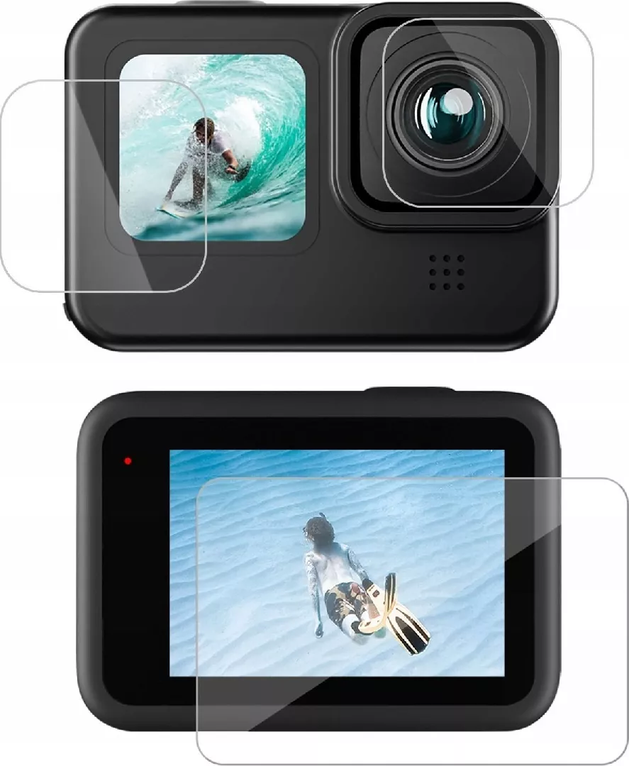 Protective Cover Glass 3in1 For 2x