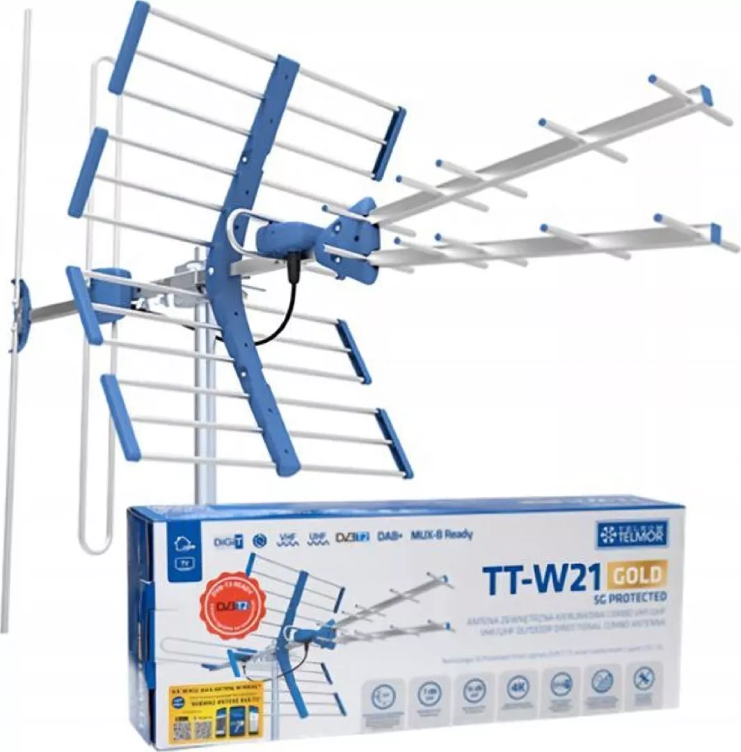 Antenna DVB-T2 Telmor TT W21 GOLD