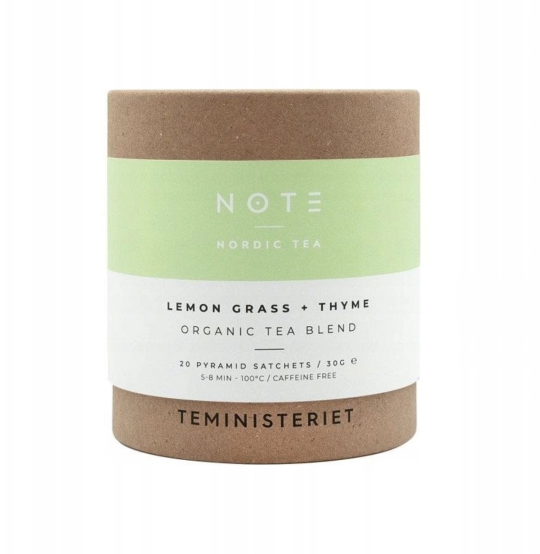 Teministeriet - NOTE Lemongrass Thyme Organic