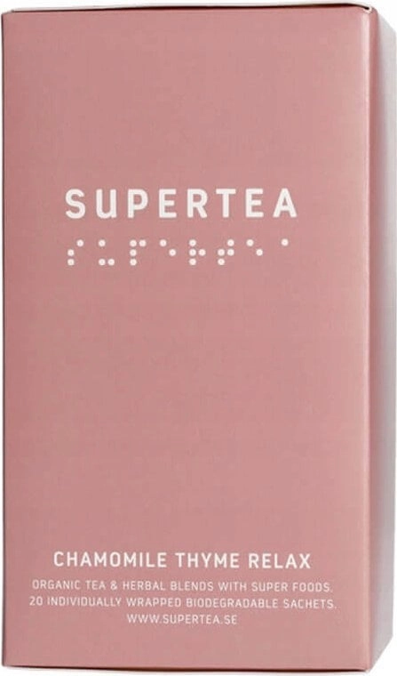 Teministeriet Supertea Chamomile Thyme Relax Tea