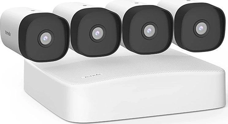 Tenda K4P-4TR 4-camera PoE monitoring kit