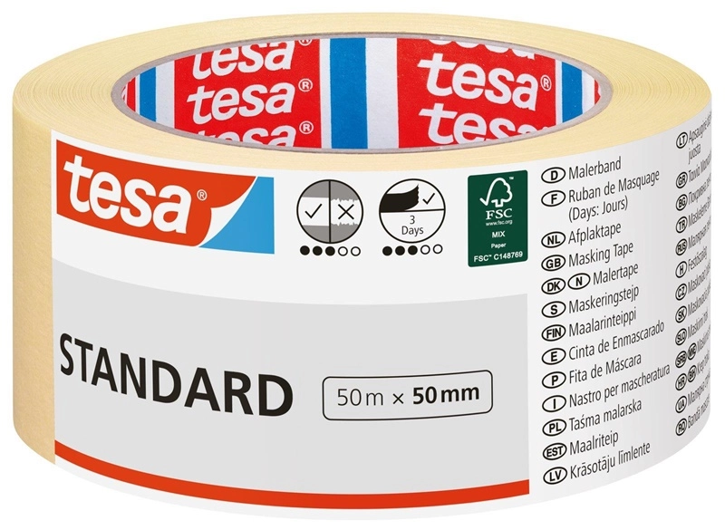 Tesa Masking Tape standard 50m x