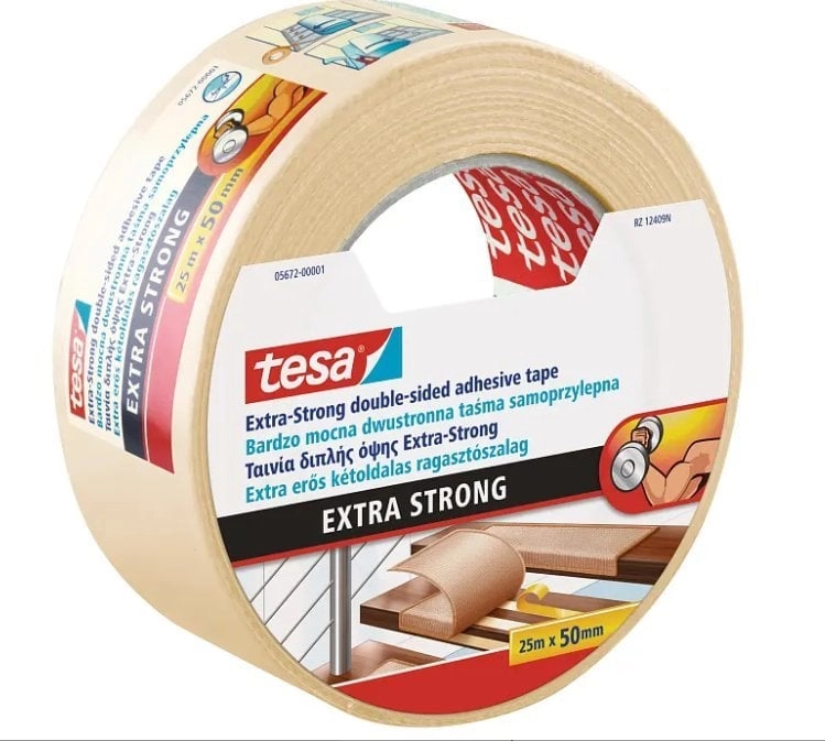 05696-00010-11 TESA adhesive tape white 50mm