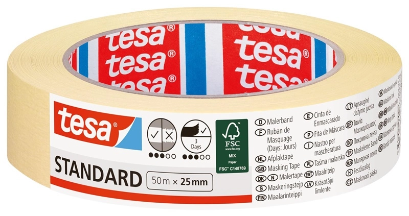 Tesa STANDARD MASKING TAPE 4 DAYS
