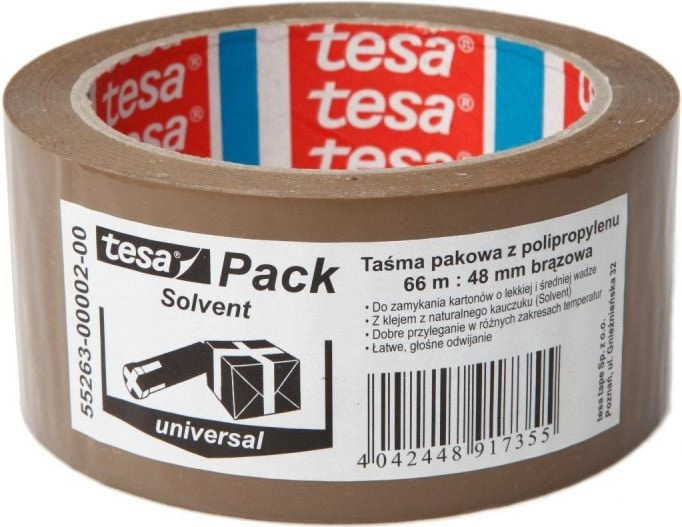 Tesa Taśma pakowa tesa® SOLVENT 66m