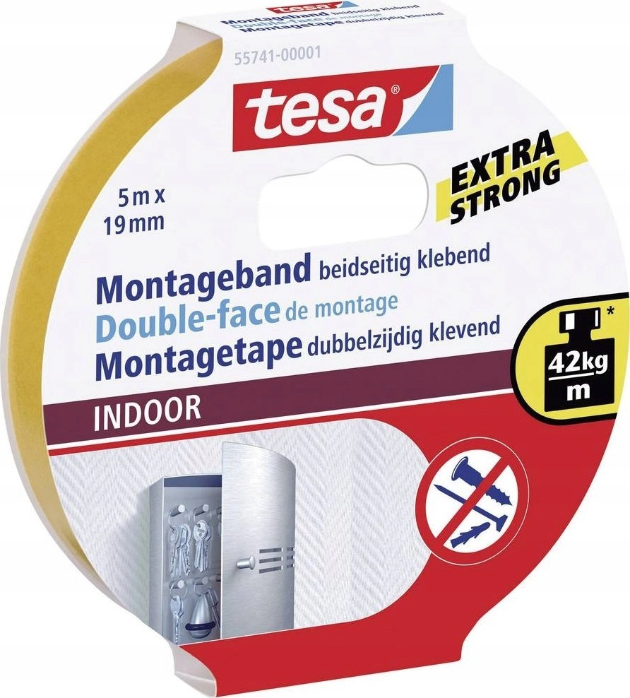 Tesa tesa Powerbond Montageband Indoor 5m