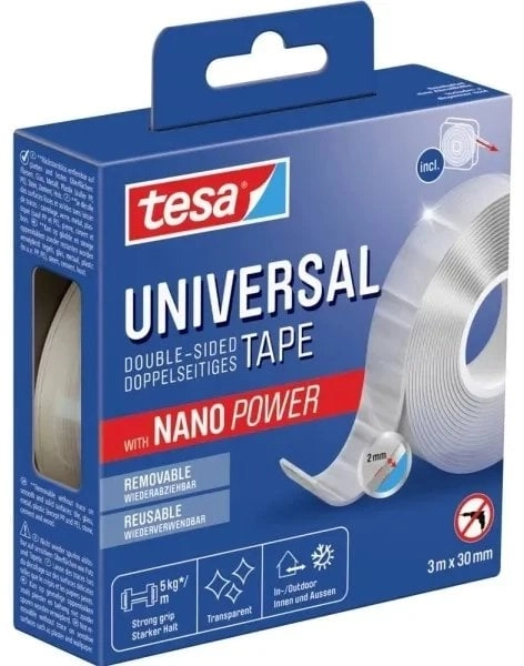 Tesa double-sided adhesive tape universal 3m