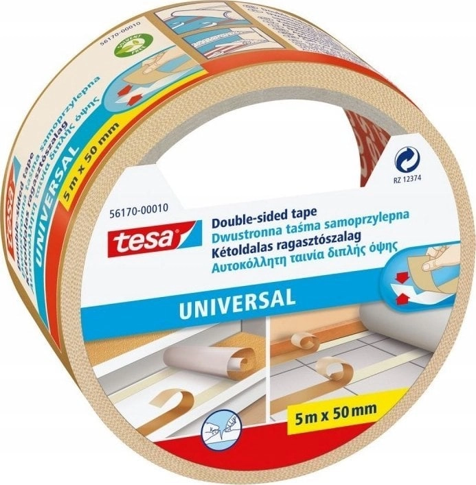 Tesa Double-sided tape universal 5m 50mm