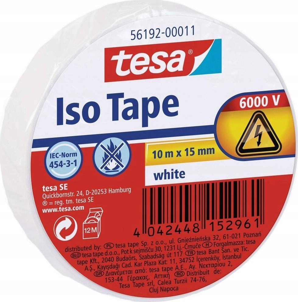 Tesa tesa insulating tape 10m 15mm
