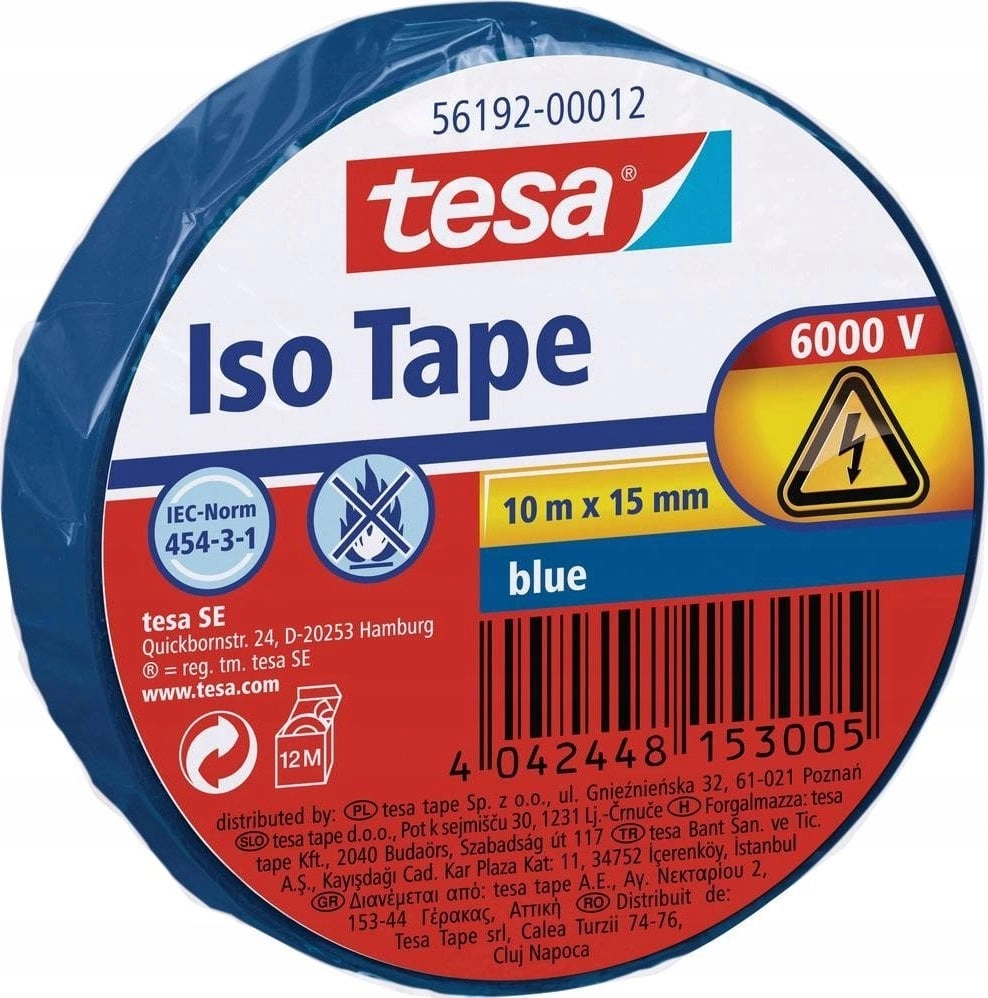 Tesa tesa insulating tape 10m 15mm
