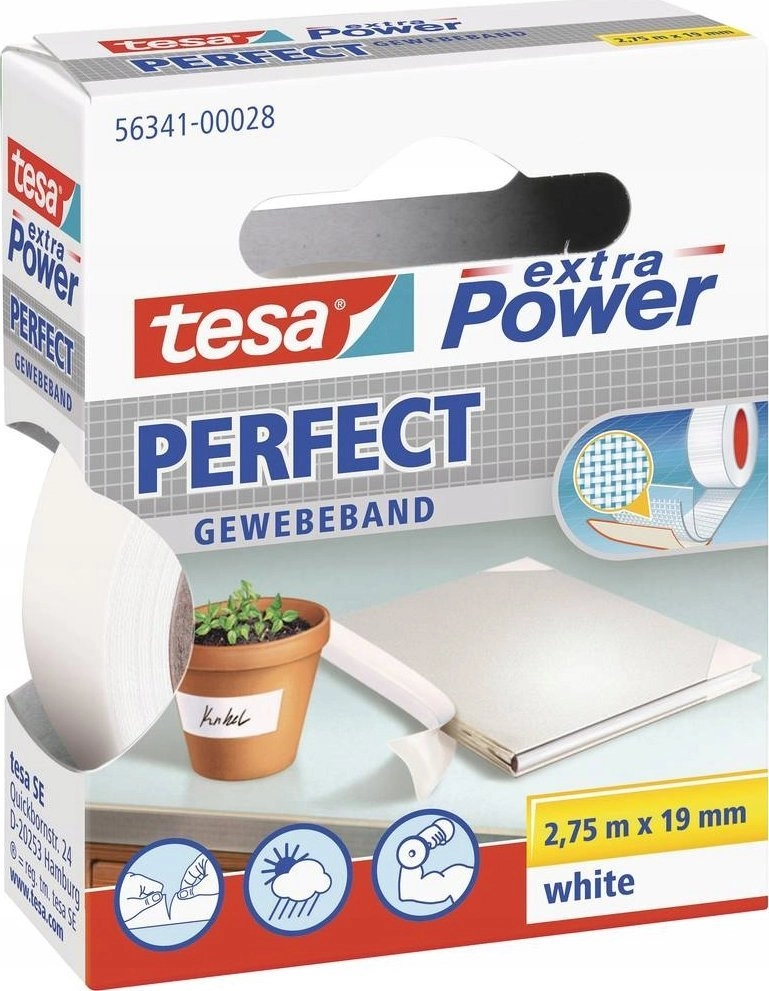 Tesa Gewebekleb. 2 75m x 19mm