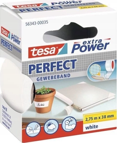 Tesa fabric adhesive. 2.75m x