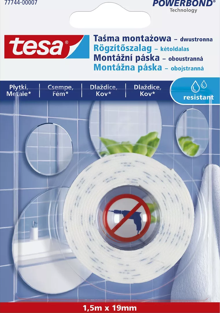 Tesa double-sided waterproof mounting tape 1