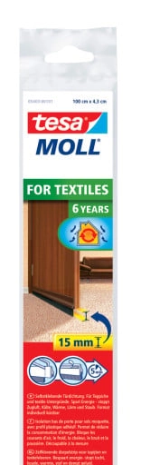 Tesa Brush seal 37mm for doors