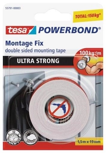 Tesa Double-sided Powerbond mounting tape 1