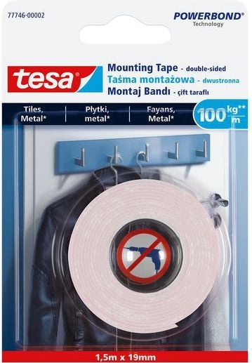 Tesa Tile mounting tape 19mm x