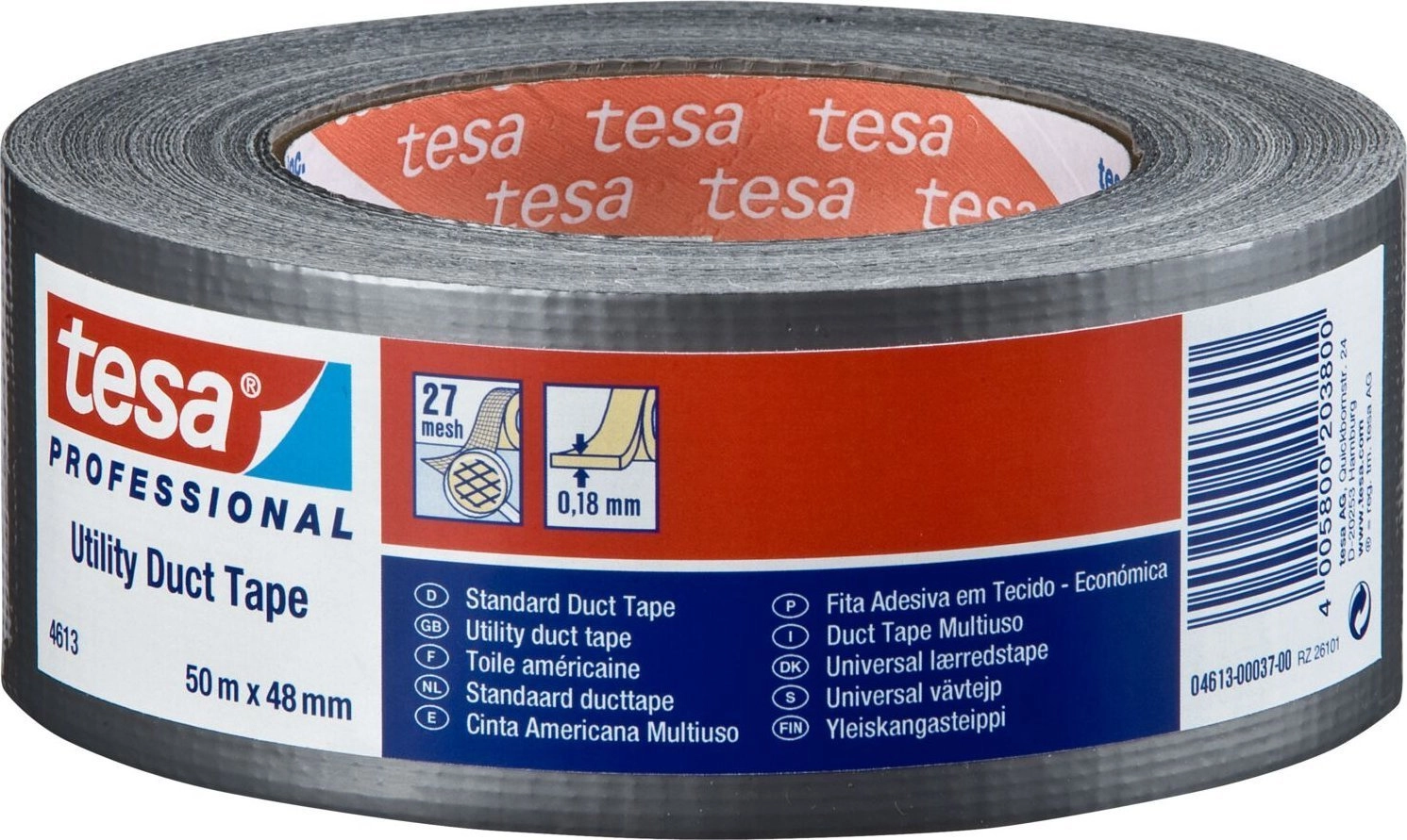 Tesa Duct tape repair tape 50m:50mm