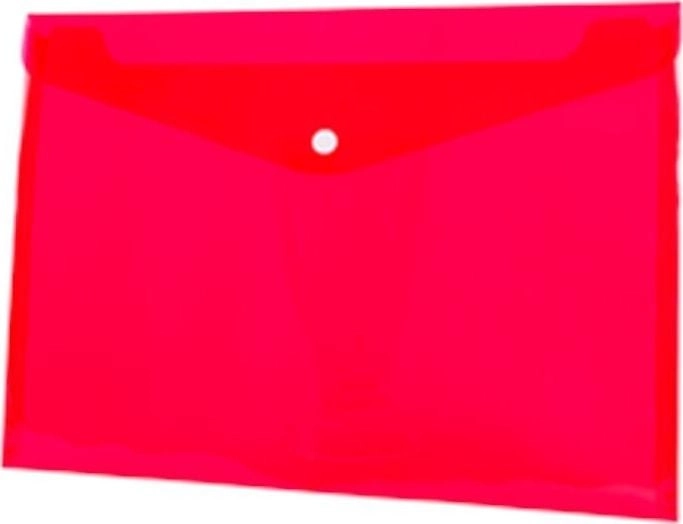 Tetis A4 PP envelope with snap