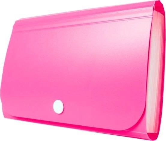 Mini PP accordion organizer with snap