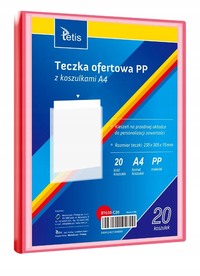 A4 PP offer folder + 20