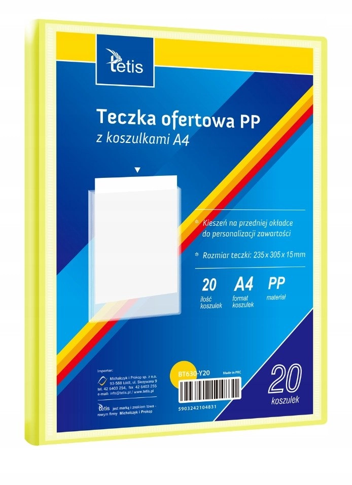 A4 PP offer folder + 20