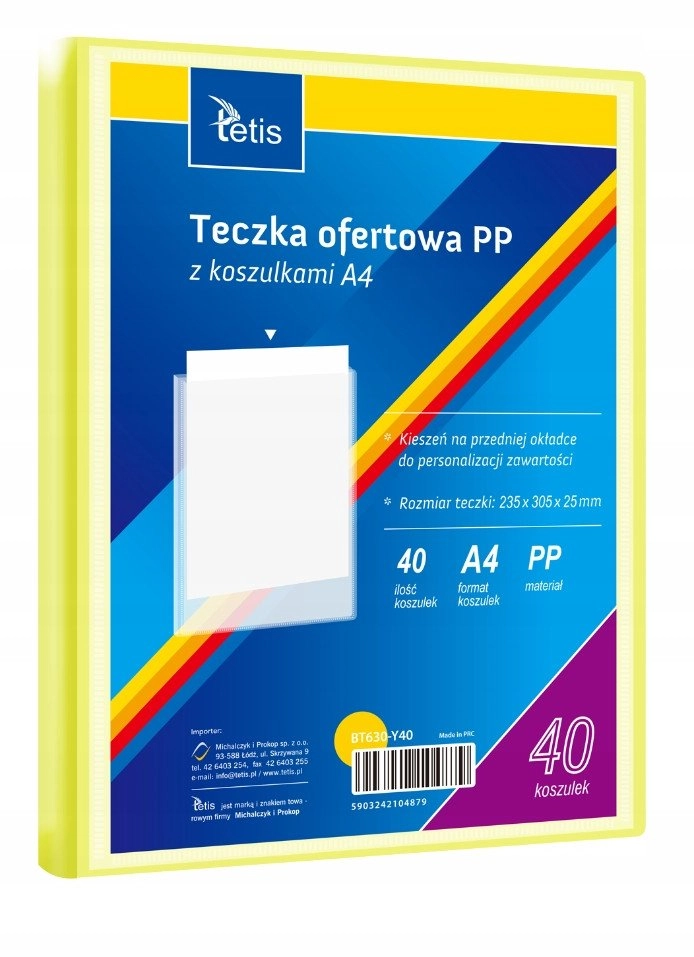 A4 PP offer folder + 40
