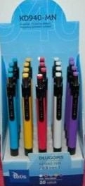 Tetis Retractable ballpoint pen mix of