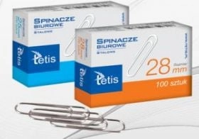 Tetis Steel office clips 25 mm