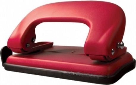 Dziurkacz Tetis GD008-AC 10 kartek Czerwony