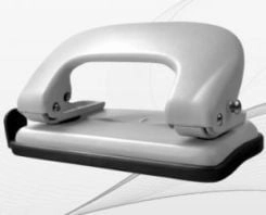 Dziurkacz Tetis GD008-AS 10 kartek Srebrny