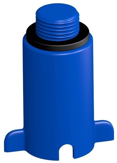 Leak test plug 3/4 blue (100
