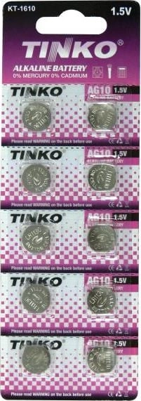 Tinko Bateria alkaliczna  LR54  AG10  1