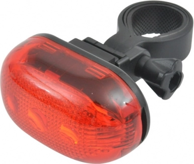 Tiross Lampka Rowerowa Tylnia TS-646 Czerwona