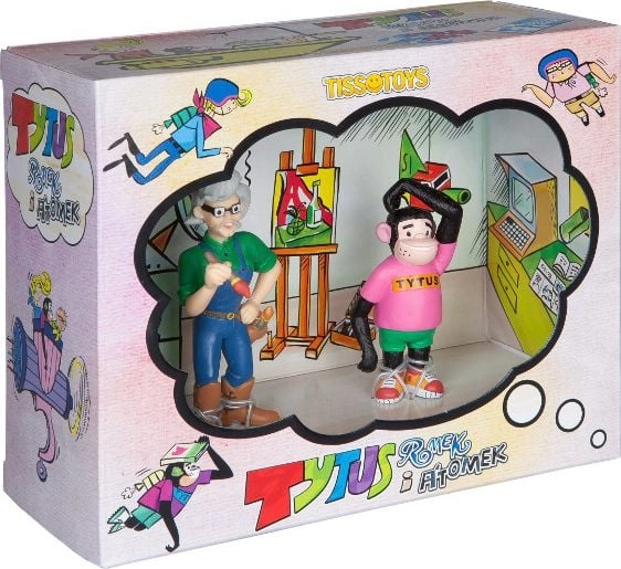 Figurine Tissotoys Set. Tytus and Papcio