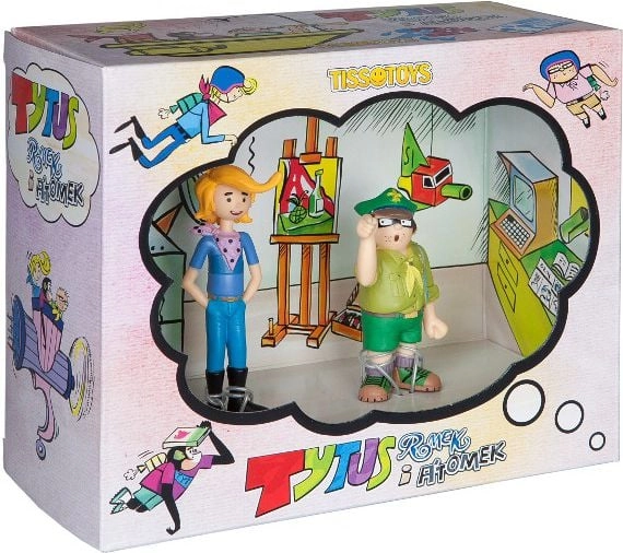 Tissotoys Figurine Set. Romek and ATomek