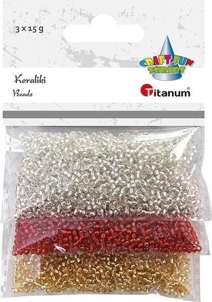 Plastic beads 15g 13870485 5903714535798