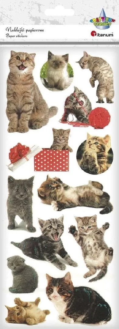 Titanum Cats paper stickers 14062371