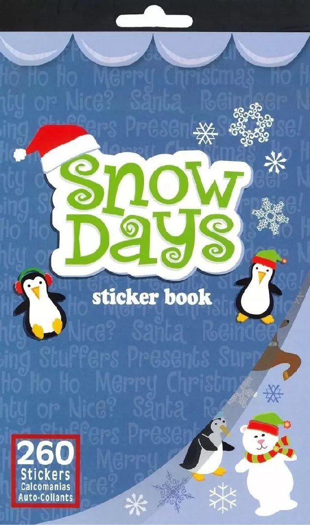 Naklejki papierowe Snow Days 260szt 14062374